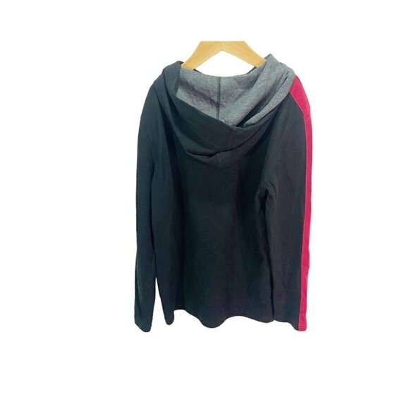 Urban Pipeline Hoodie Medium Lightweight Boys Black Red Pullover NEW - Picture 2 of 4